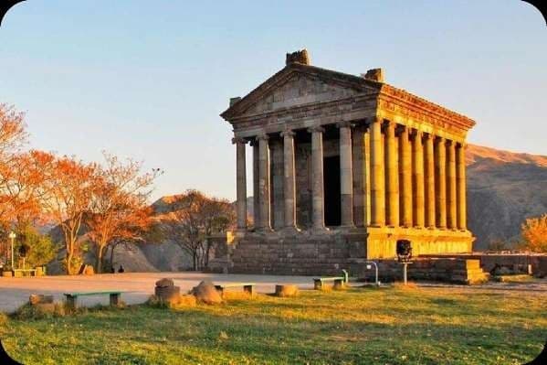 1st-Century Garni Pagan Temple at Sunset - Best of Armenia Tour
