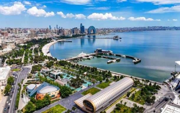 Baku Caspian Sea Waterfront, Carpet Museum & Skyline - Tales of Baku